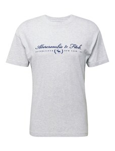 Abercrombie & Fitch T-Krekls jūraszils / raibi pelēks