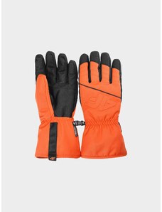 4F Vīriešu slēpošanas cimdi Thinsulate - oranži