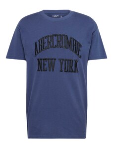 Abercrombie & Fitch T-Krekls tumši zils / melns