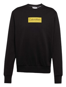 Calvin Klein Sportisks džemperis dzeltens / melns