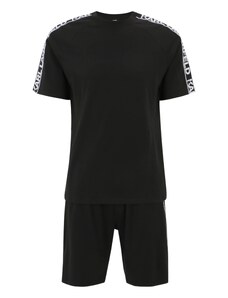 Karl Lagerfeld Īsā pidžama melns / balts