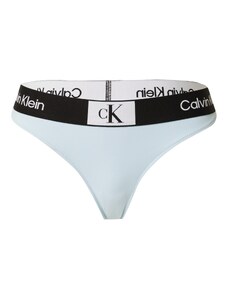 Calvin Klein Swimwear Bikini apakšdaļa pasteļzils / melns / balts