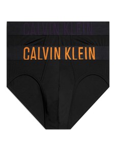 Calvin Klein Underwear Biksītes tumši lillā / oranžs / melns