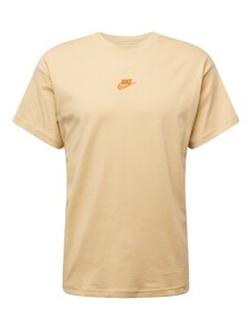 Nike Sportswear T-Krekls 'CLUB' smilškrāsas / oranžs