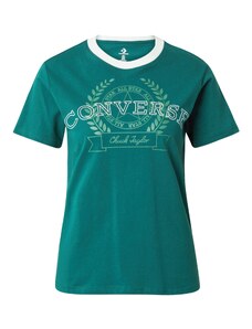 CONVERSE T-Krekls 'CHUCK TAYLOR' gaiši zaļš / tumši zaļš / balts