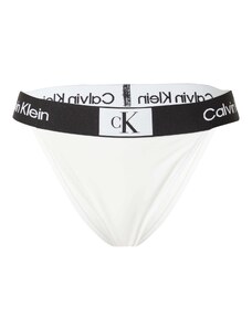 Calvin Klein Swimwear Bikini apakšdaļa 'CHEEKY' melns / balts