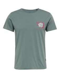 Key Largo T-Krekls 'MT STATE OF MIND' nefrīta / rozā / balts