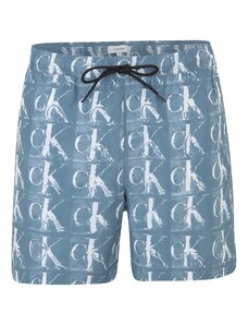 Calvin Klein Swimwear Peldšorti dūmu zils / balts