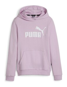 PUMA Sportisks džemperis 'Essentials' ceriņu / balts