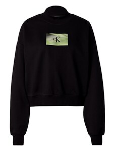 Calvin Klein Jeans Sportisks džemperis zelts / melns