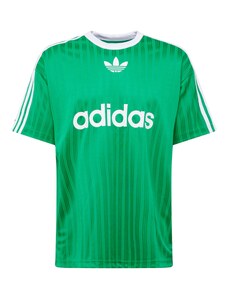 ADIDAS ORIGINALS T-Krekls 'Adicolor' zaļš / balts