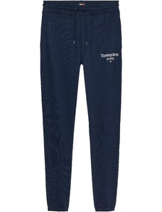 Tommy Jeans Plus Bikses tumši zils / balts