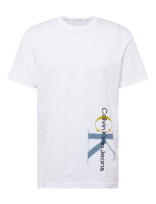 Calvin Klein Jeans T-Krekls jūraszils / zelts / melns / balts