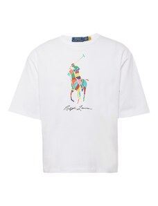 Polo Ralph Lauren T-Krekls debeszils / dzeltens / oranžs / balts