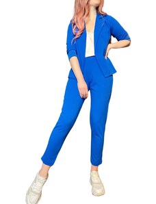 Ben Vestita Plāna auduma sieviešu uzvalka kostīms "Stefania" - Tumši zils
