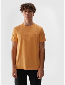 4F Vīriešu t-krekls regular ar apdruku - laša krāsa