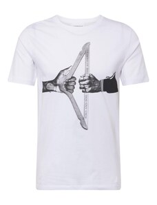 Lindbergh T-Krekls pelēks / melns / balts