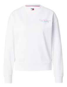 Tommy Jeans Sportisks džemperis 'ESSENTIAL' tirkīza / rožkrāsas / balts