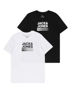 Jack & Jones Junior T-Krekls melns / balts