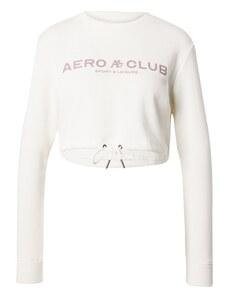 AÉROPOSTALE Sportisks džemperis vecrozā / gandrīz balts