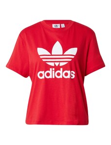 ADIDAS ORIGINALS T-Krekls gaiši sarkans / balts