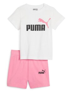 PUMA Treniņtērps rozīgs / melns / balts
