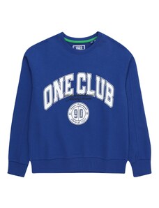 Jack & Jones Junior Sportisks džemperis 'COLE' tumši zils / balts
