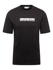 Calvin Klein T-Krekls melns / gandrīz balts