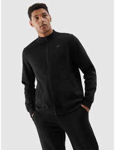 4F Vīriešu sporta jaka bez kapuces - melna