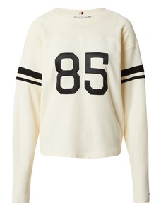 TOMMY HILFIGER T-Krekls 'Varsity 85' bēšs / melns