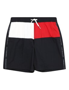 Tommy Hilfiger Underwear Peldšorti 'Flag' tumši zils / sarkans / balts