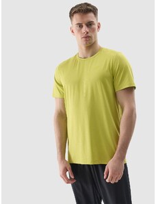 4F Vīriešu treniņu krekls regular, izgatavots no pārstrādātiem materiāliem - sulīgi zaļš
