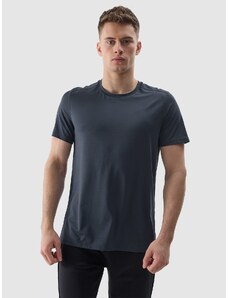 4F Vīriešu treniņu krekls regular, izgatavots no pārstrādātiem materiāliem - denim
