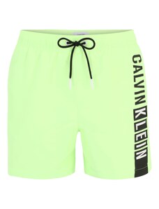 Calvin Klein Swimwear Peldšorti neonzaļš / melns