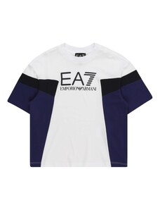 EA7 Emporio Armani T-Krekls tumši zils / melns / balts