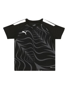 PUMA Sporta krekls pelēks / melns / balts