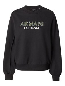 ARMANI EXCHANGE Sportisks džemperis zils / dzeltens / melns / balts