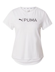 PUMA Sporta krekls 'Ultrabreathe' melns / balts