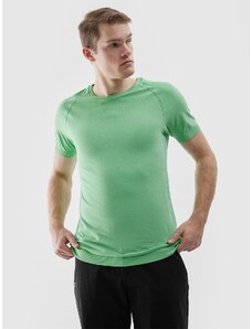 4F Vīriešu bezšuvju lauka skriešanas krekls - zaļš