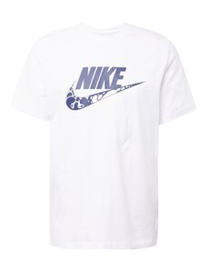 Nike Sportswear T-Krekls 'FUTURA' ultramarīnzils / balts