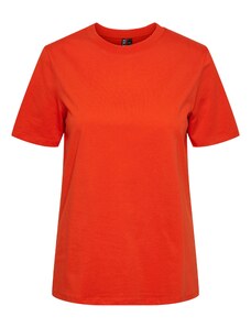 PIECES T-Krekls 'RIA' tumši oranžs