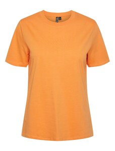 PIECES T-Krekls 'RIA' gaiši oranžs