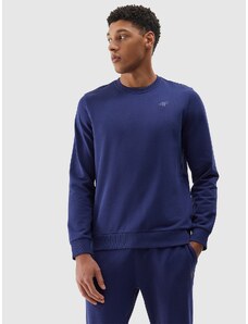 4F Vīriešu sporta džemperis bez kapuces - tumši zila