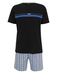 BOSS Īsā pidžama zils / opālisks / debeszils / melns