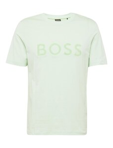 BOSS T-Krekls pasteļzaļš / gaiši zaļš