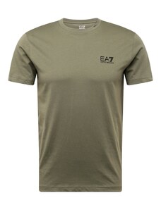 EA7 Emporio Armani T-Krekls haki / melns