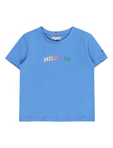 TOMMY HILFIGER T-Krekls zils / gaiši dzeltens / zaļš / rožkrāsas
