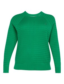 Tommy Hilfiger Curve Džemperis zaļš
