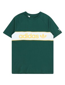 ADIDAS ORIGINALS T-Krekls dzeltens / smaragda / balts