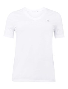 Calvin Klein Jeans Curve T-Krekls pelēks / balts